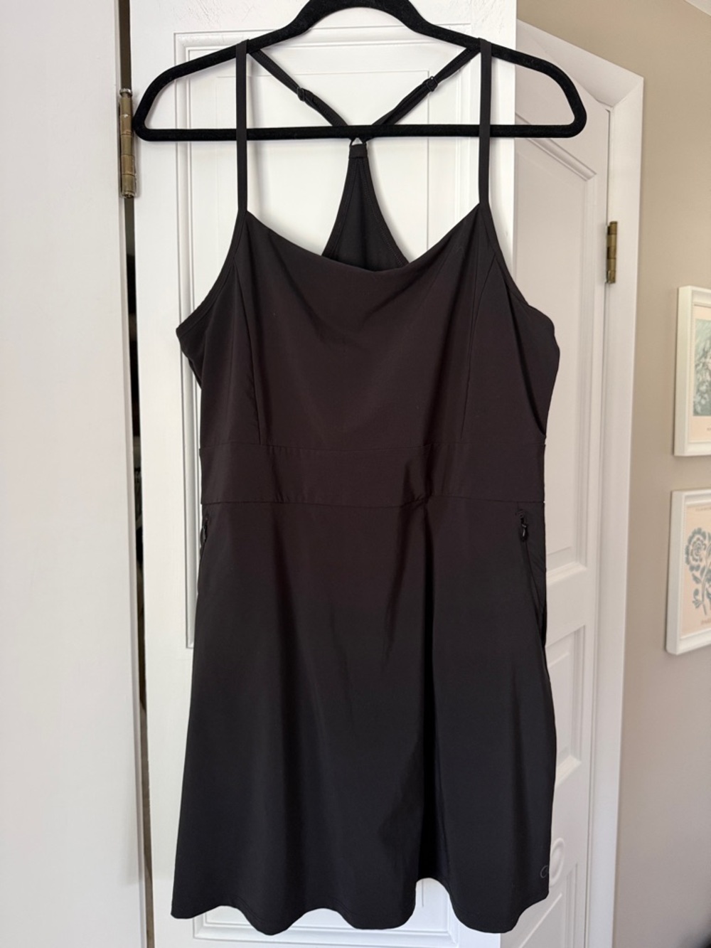 CALIA Carrie Underwood Black Athletic Dress Built-In Shorts Medium - Picture 2 of 8
